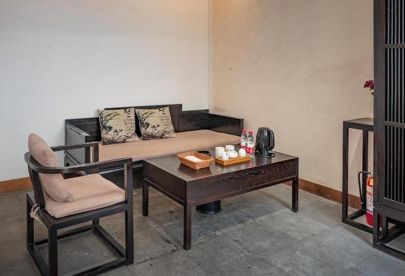 Büyük Çift Kişilik Yataklı Lüks Oda, Tingjian Musu Private Soup Design Homestay   South Gate Of Wuzhen Xizha Scenic Area