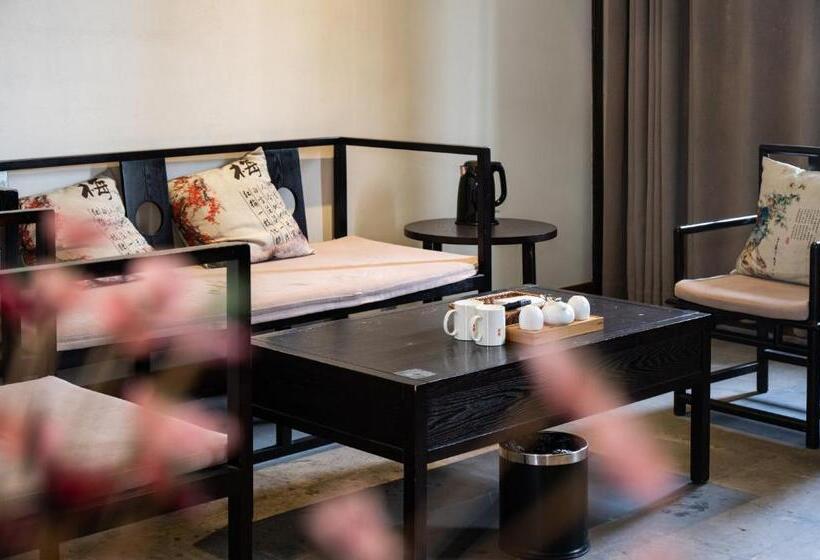 Büyük Çift Kişilik Yataklı Standart Oda, Tingjian Musu Private Soup Design Homestay   South Gate Of Wuzhen Xizha Scenic Area