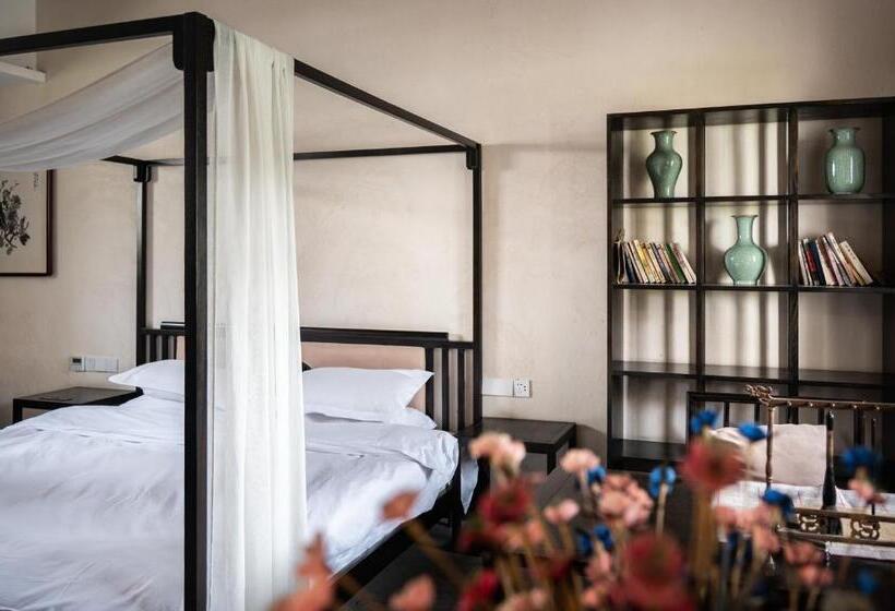Büyük Çift Kişilik Yataklı Standart Oda, Tingjian Musu Private Soup Design Homestay   South Gate Of Wuzhen Xizha Scenic Area