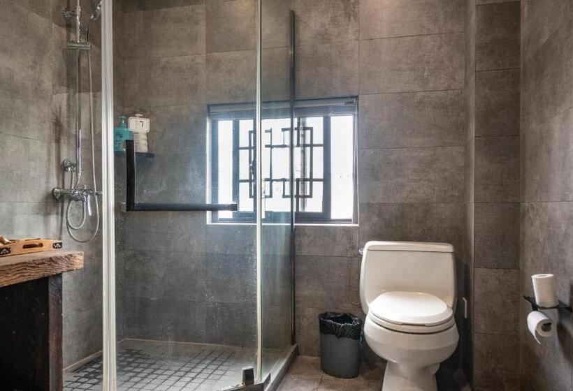 Lüks Üç Kişilik Oda, Tingjian Musu Private Soup Design Homestay   South Gate Of Wuzhen Xizha Scenic Area