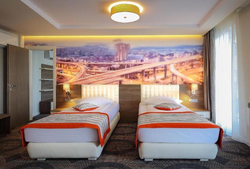 침실 1개 발코니 아파트, Plaza35