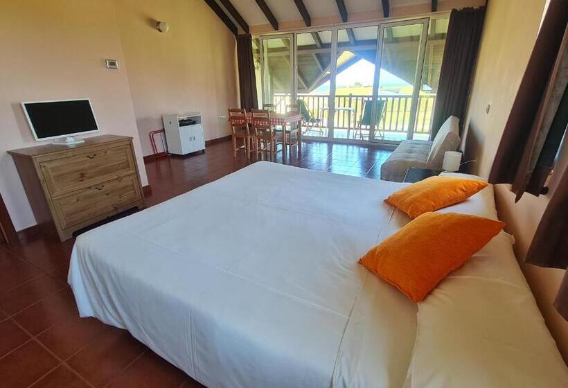 带露台的标准工作室, Casa Tésera