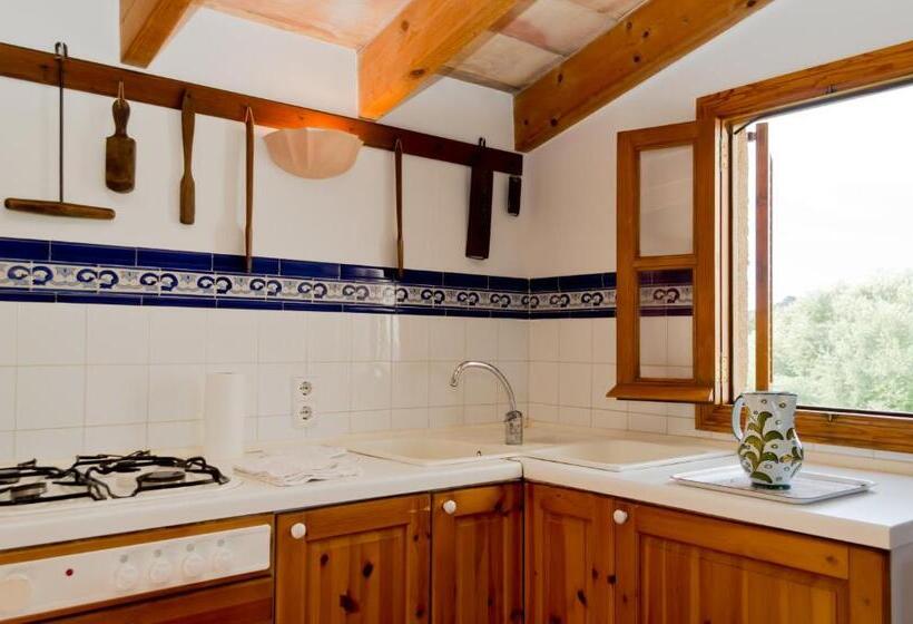 침실 1개 가든 전망 아파트, Agroturisme S Horta