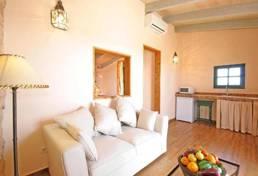 テラス付き１ベッドルームアパートメント, Finca Agroturismo Sa Cova Den Borino