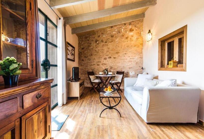 テラス付き１ベッドルームアパートメント, Finca Agroturismo Sa Cova Den Borino