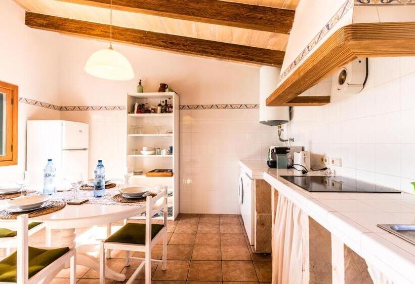 テラス付き１ベッドルームアパートメント, Finca Agroturismo Sa Cova Den Borino