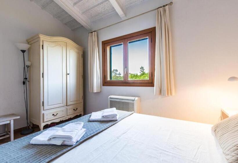 テラス付き１ベッドルームアパートメント, Finca Agroturismo Sa Cova Den Borino