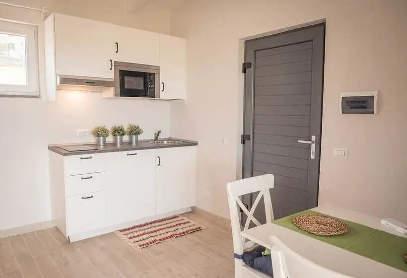 庭の見える１ベッドルームアパートメント, Podere N°8 Agriturismo In Maremma