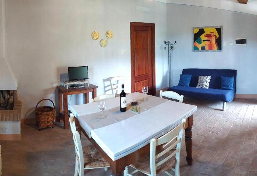 带1个卧室的带阳台的公寓, Antonella House Podere Della Collina