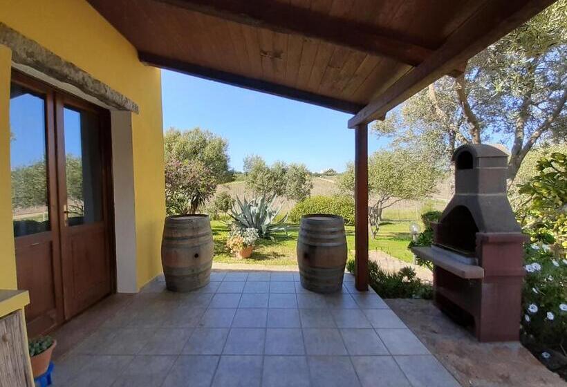 庭の見える1ベッドルームアパートメント, Agriturismo Campesi Casale Tra Le Vigne