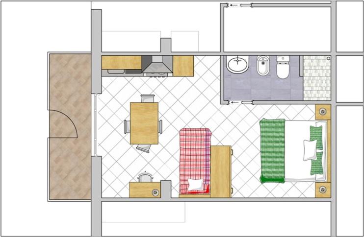 Студия Стандарт, Residence Bluadria