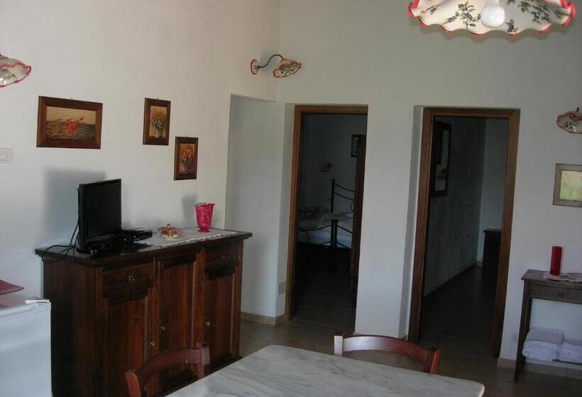 شقة غرفتين نوم مطلة على حمام السباحة, Agriturismo La Valle Del Sole