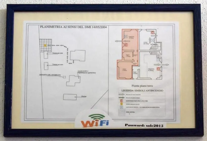 １階の１ベッドルームアパートメント, Agriturismo La Valle Del Sole
