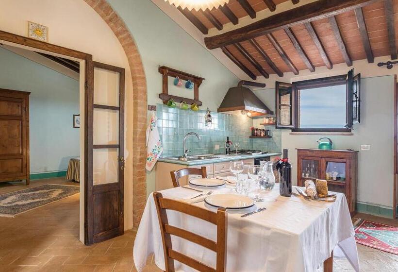 Апартаменты 1 Спальня Вид на Сад, Agriturismo Etrusco