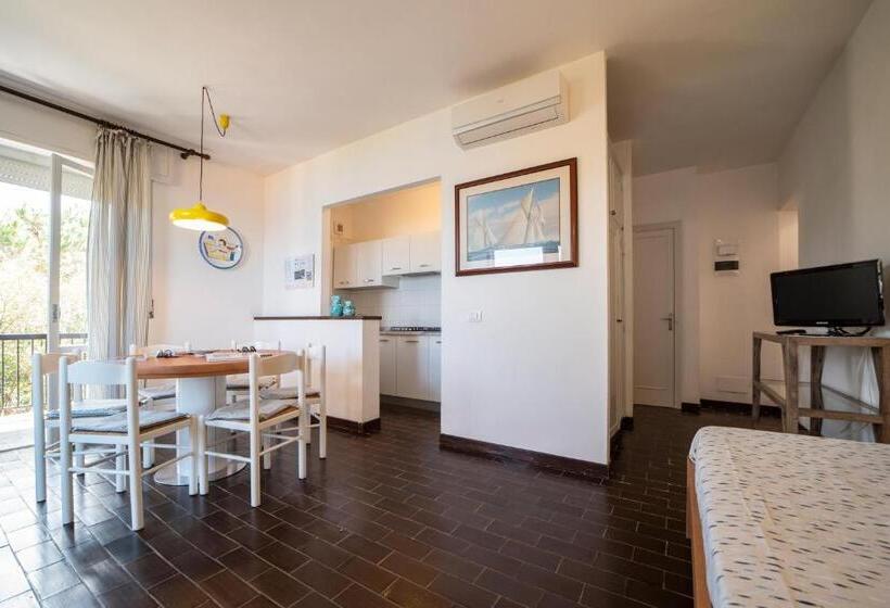 バルコニー付２ベッドルームアパートメント, Residence Capobianco