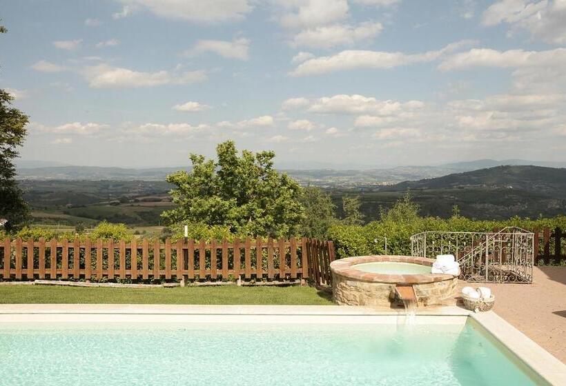 דירת 2 חדרי שינה עם נוף לבריכה, Agriturismo Ripaiani