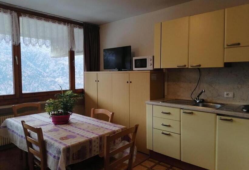 침실 1개 아파트, Residence Abete