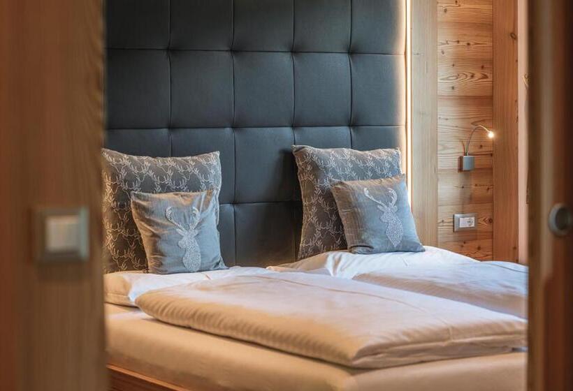 شقة ديلوكس غرفتين نوم, Chalet Residence Alpinflair