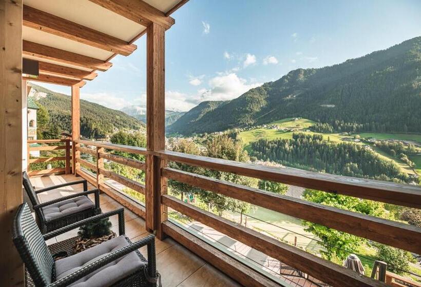 شقة غرفتين نوم مزودة بتراس, Chalet Residence Alpinflair