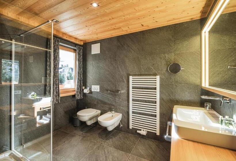 شقة ديلوكس غرفتين نوم, Chalet Residence Alpinflair