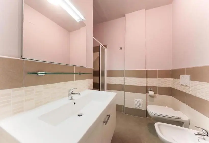 バルコニー付き１ベッドルームアパートメント, Residence San Michele