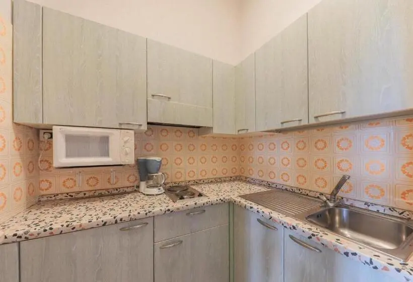 バルコニー付き１ベッドルームアパートメント, Residence San Michele