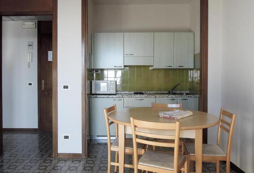 Апартаменты 1 Спальня с Балконом, Residence San Michele