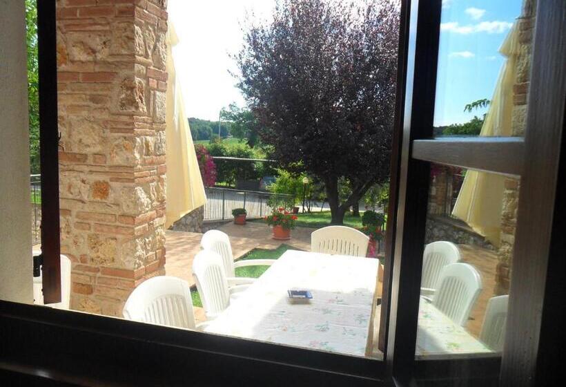 Апартаменты 2 спальни Вид на Сад, Casale Santa Caterina