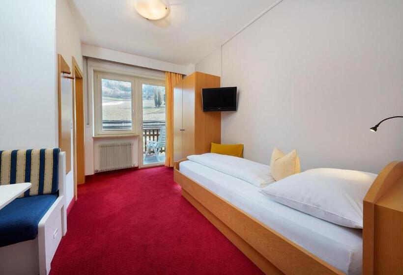 带阳台的标准单人间, Feldhof Schenna