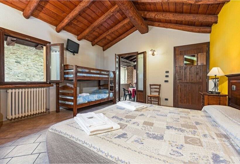 山の見えるスーペリアルーム, Cascina Veja