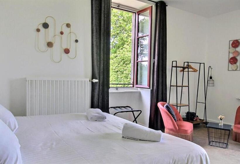 キングサイズベッドのスタンダードルーム, Domaine De La Briandais, A Place Of Electromagnetic Sobriety