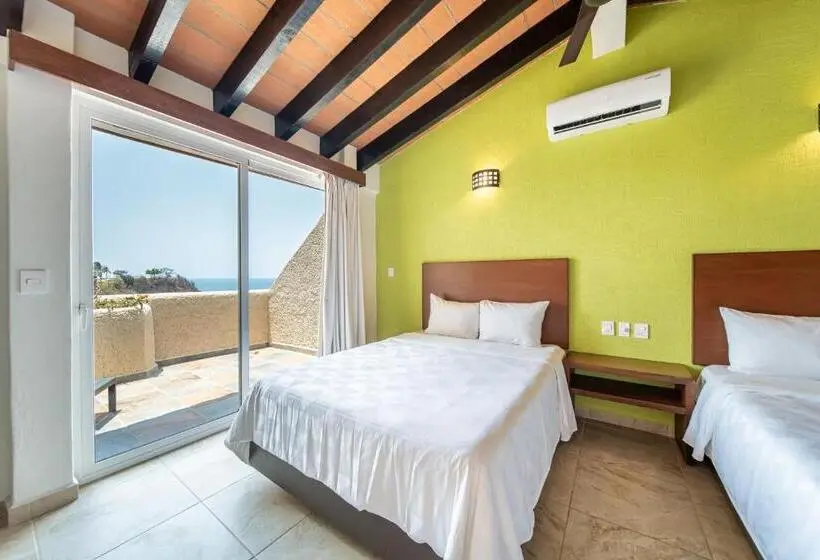 ツーベッドルーム　ヴィラ, Villas Coral Huatulco