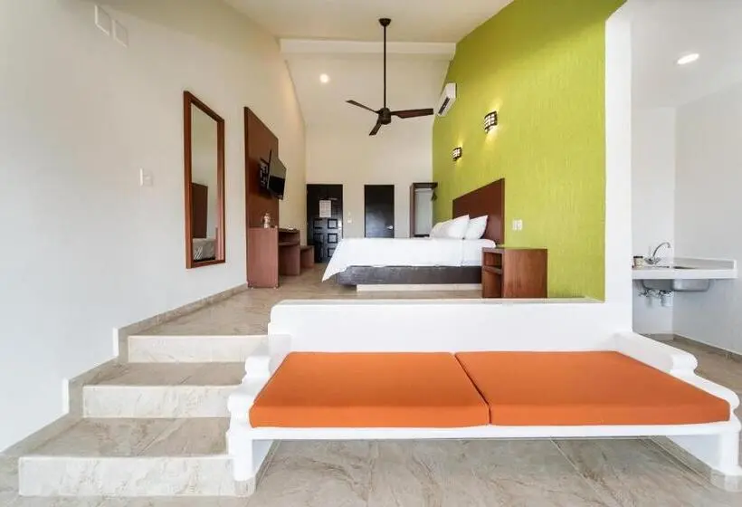 オーシャンビュージュニアスイート, Villas Coral Huatulco