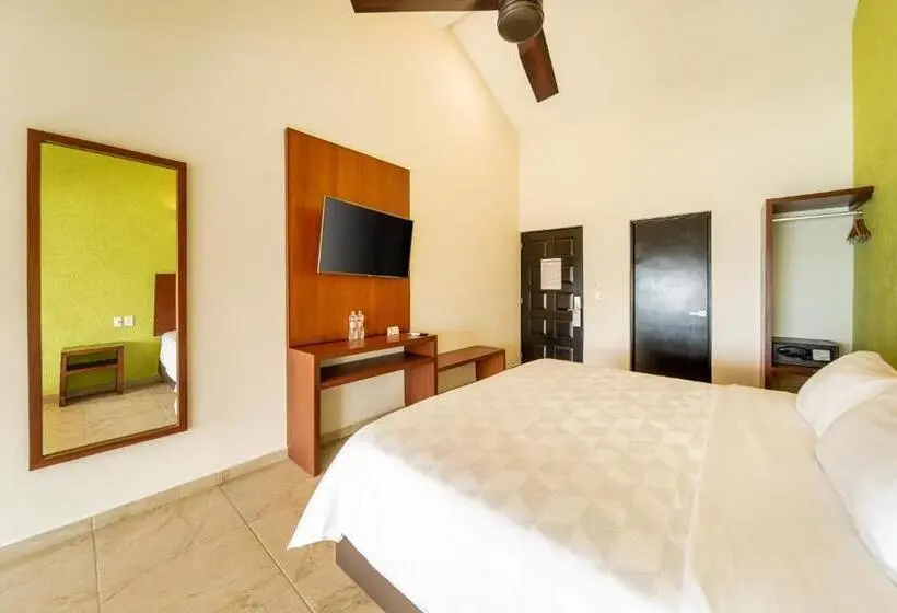 キングサイズベッドのスタンダードルーム, Villas Coral Huatulco