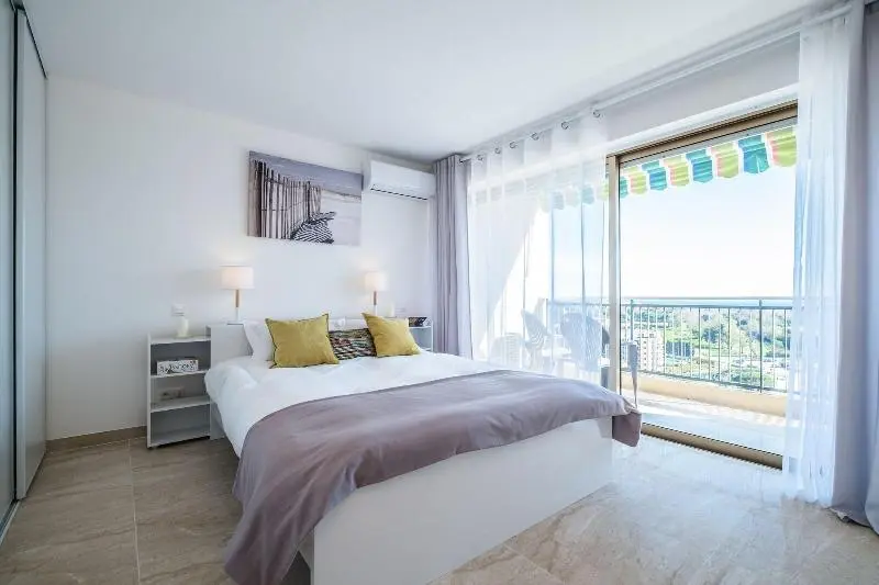 آپارتمان 2 خوابه با چشم‌انداز دریا, Cannes Marina Appart Hotel Mandelieu