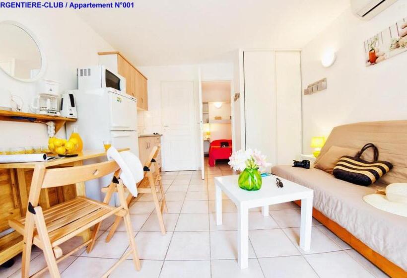 庭の見える１ベッドルームアパートメント, Argentiere Club