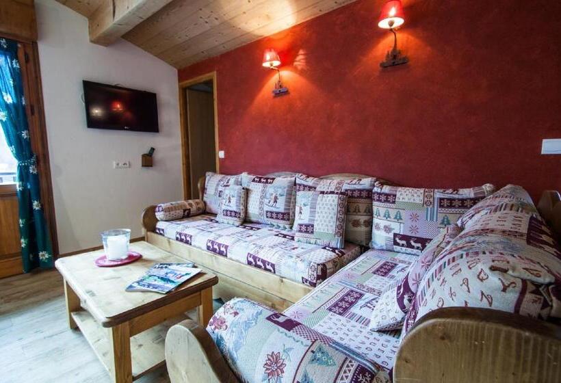 침실 4개 아파트, Giffre Et Clesson