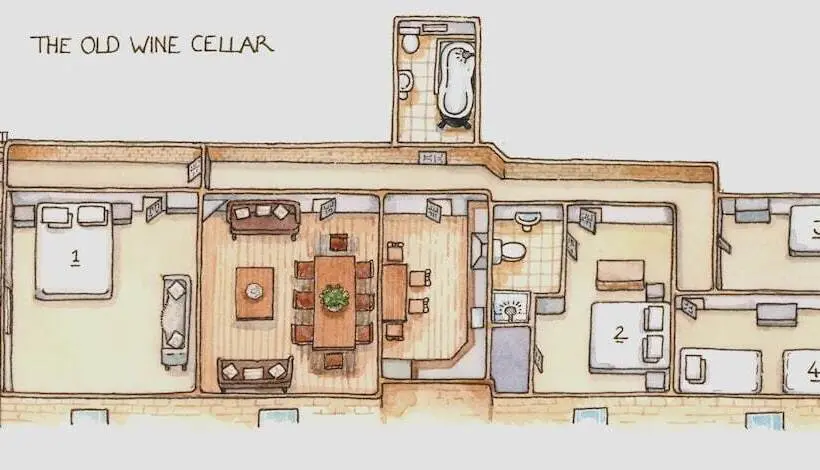 4ベッドルームハウス, Oakerthorpe Holiday Village