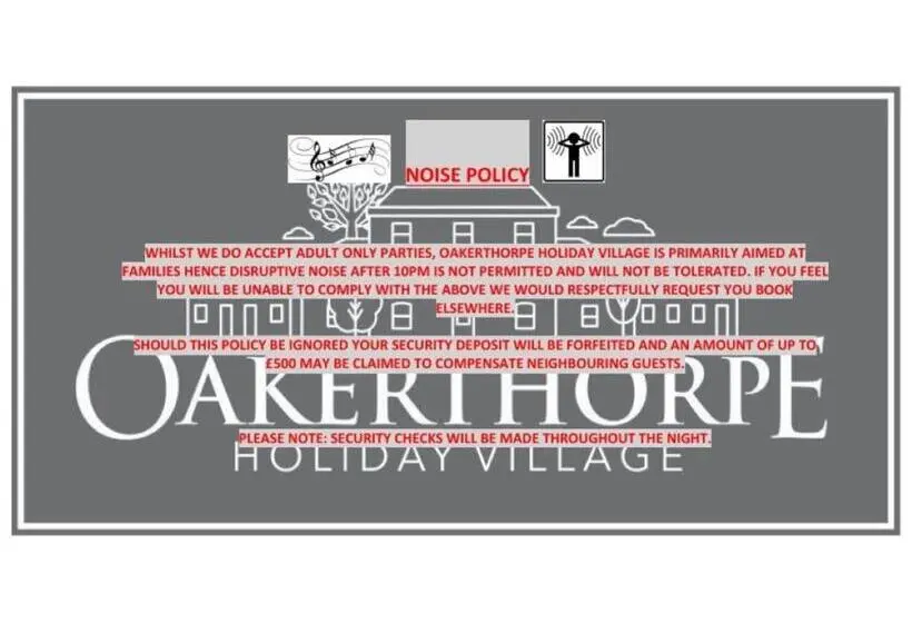 スタンダードルーム, Oakerthorpe Holiday Village