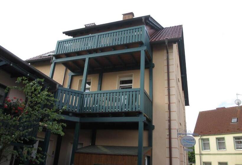 غرفة قياسية مزوَّدة بشُرفة, Pension Zum Yachthafen