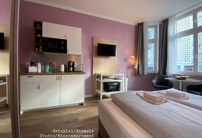 חדר סטודיו סטנדרד, Amaroo Gästehaus Potsdam “charlottenhof”