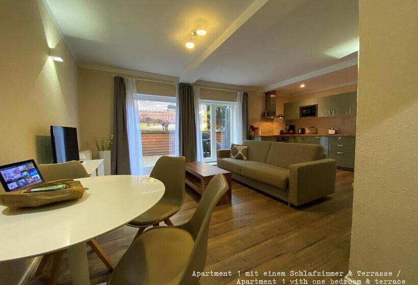 דירת חדר, Amaroo Gästehaus Potsdam “charlottenhof”