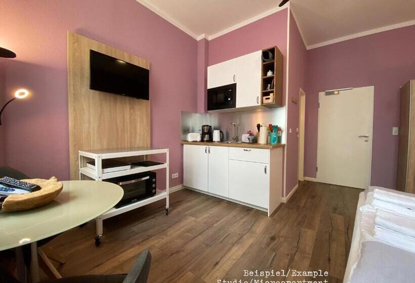 חדר סטודיו סטנדרד, Amaroo Gästehaus Potsdam “charlottenhof”