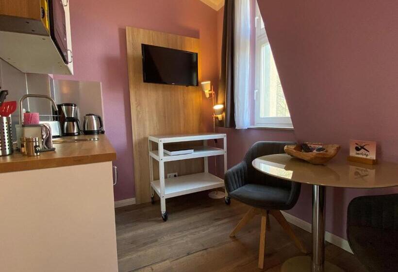 חדר סטודיו סטנדרד, Amaroo Gästehaus Potsdam “charlottenhof”