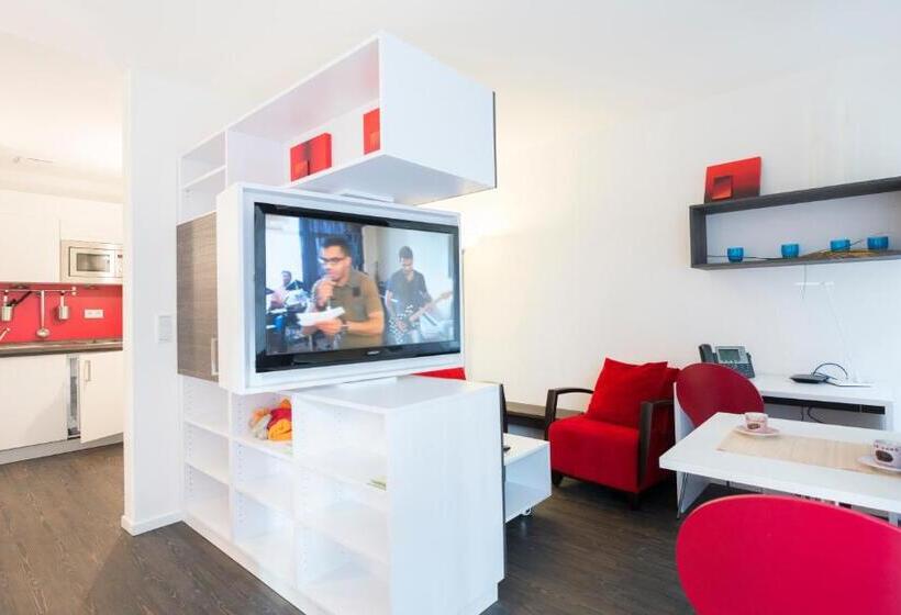 テラス付きスタンダードワンルーム, Boardinghaus Weinberg Campus