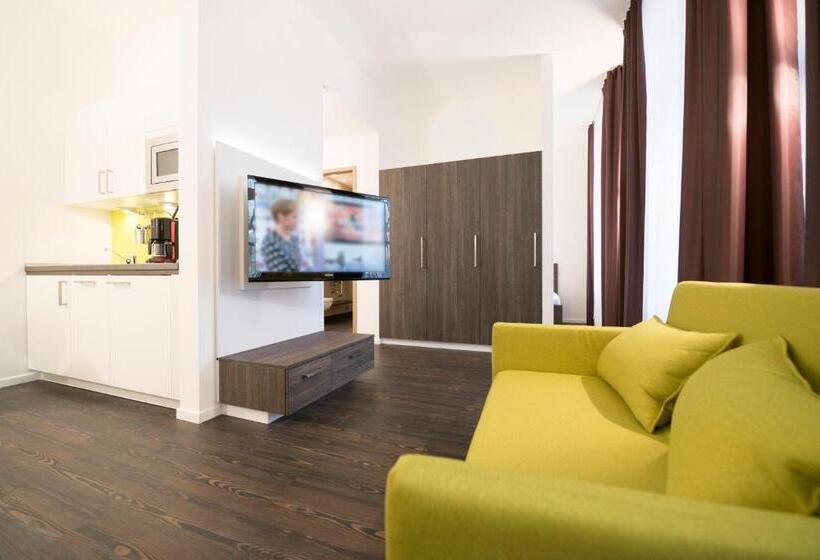 Lejlighed 1 soveværelse m.Balkon, Boardinghaus Weinberg Campus