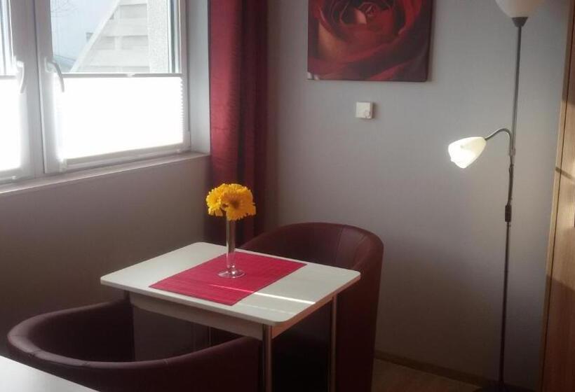 스탠다드 룸 주방구비, Pension Fürst Borwin