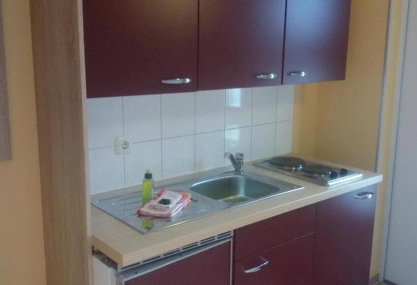 스탠다드 룸 주방구비, Pension Fürst Borwin