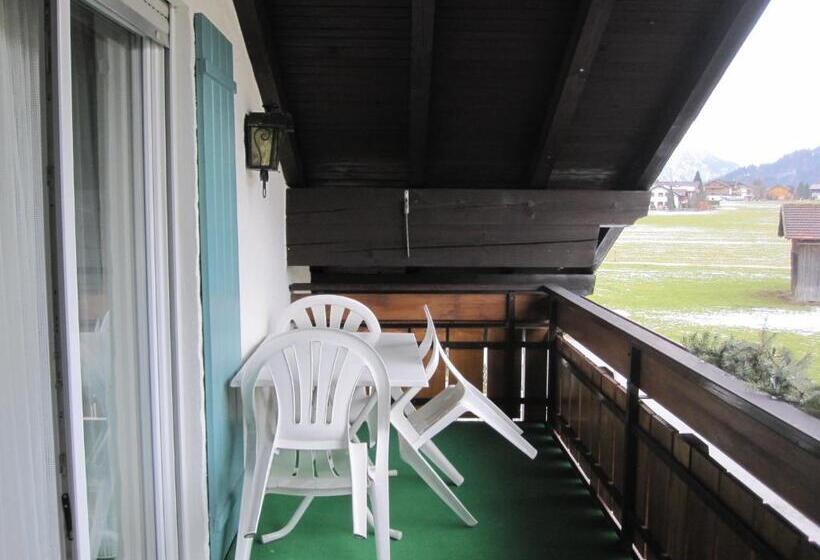 Апартаменты 1 Спальня с Балконом, Gästehaus Wiesenhof