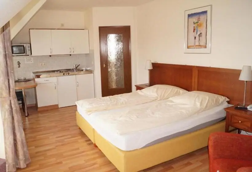 Comfort-huoneisto 1 Makuuhuone, Pension Appartementhaus Hus Möhlenbarg